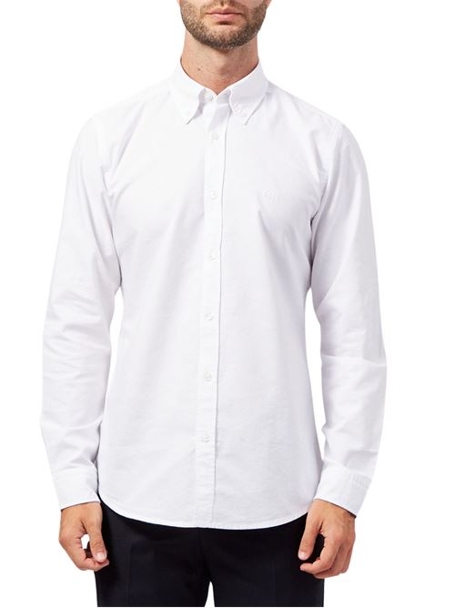 Camicia uomo bianca in cotone Boss Orange | 50519707100